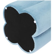 Fleur Velvet Ottoman